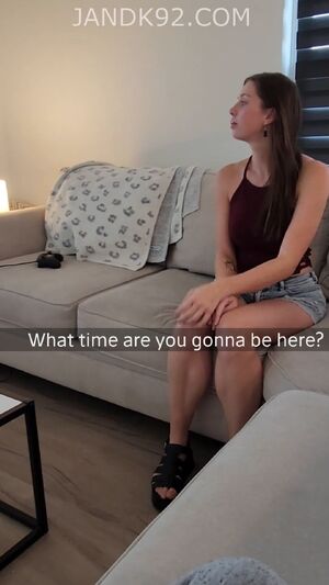 Cheating girlfriend takes a load in her mouth!