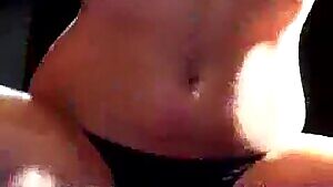 Glistening oiled boobs