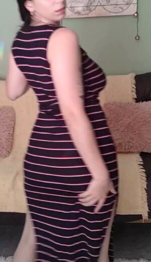 Brunette PAWGs Ass Curvy Cute Dress