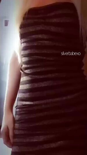 this dress slips off almost too easily