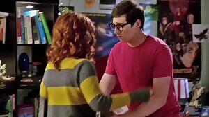 Jane Levy have her butt groped