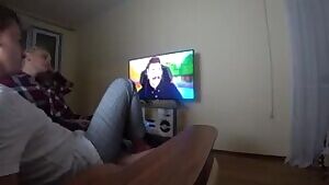 Little Girlfriend close up anal