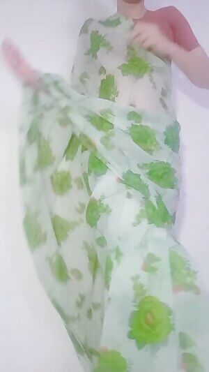 Another one in saree.