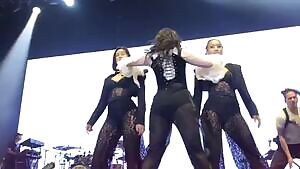 Camila Cabello getting two other women to shake their asses for us
