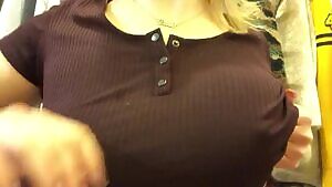 Perfecting my titty drop during this quarantine