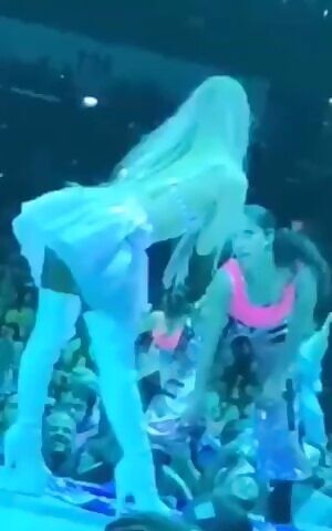 If Ariana quit music today and started porn what would you want to see her do?