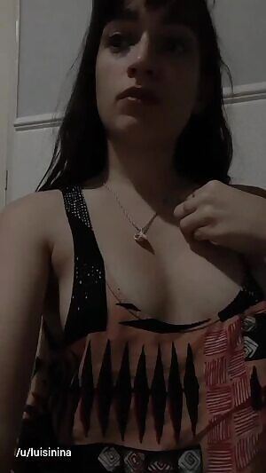 Tiny tits And a sloppy fringe!