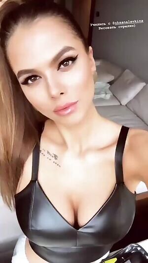 Leather top