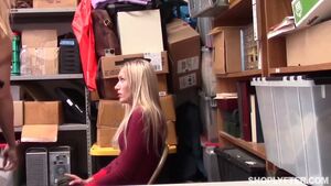 Shoplifters Blowjob Punishment Undressing