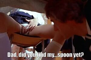 Clumsy little minx...