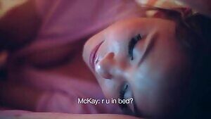 Texting under the sheets