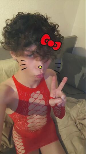 Catboys Ass Cute Femboy Lingerie