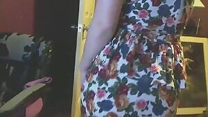 Pulling Up My Sundress to Show You My Panties