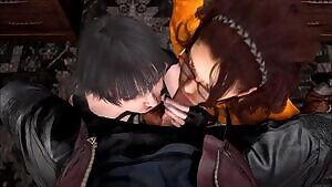 Lady and Nico sucking dick