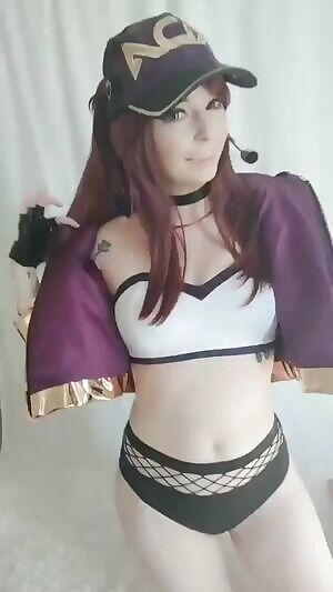 Kda akali cosplay - @konekocosplays