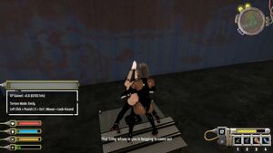 Testing the Sex Machine and Outfits - Chains of Bondage