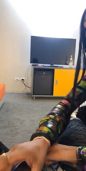 Lena Paul joins in on the fun backstage