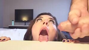 Keira Croft Facial Swallow - Raw 38