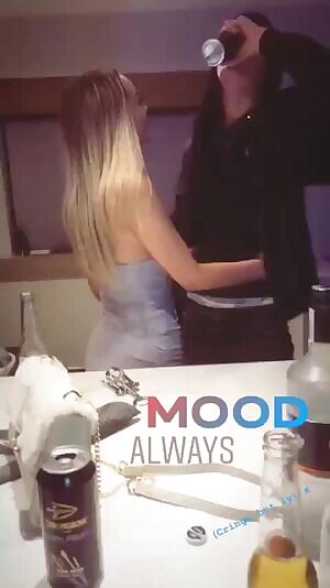 cheeky ass grab! hmmm.