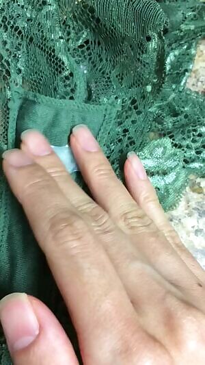 putting my cum on the gusset video!