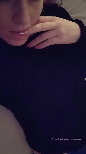 i had a request for blue lingerie but this was the best i could do... it's been a long day. i'm feeling blue mondays... 'tell me now how do i feel?'