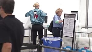 Iggys phat bubble butt at the airport