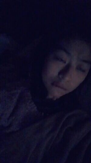 a little dark.. woke up earlier than my boyfriend. had to rub one out right next to him