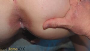 pushing a load out of my asshole [GIF]