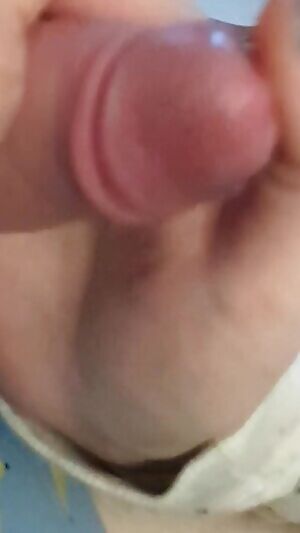 Good girl massaging my tip.🤤