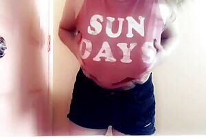 Here’s my Sunday best! Milky titty drop