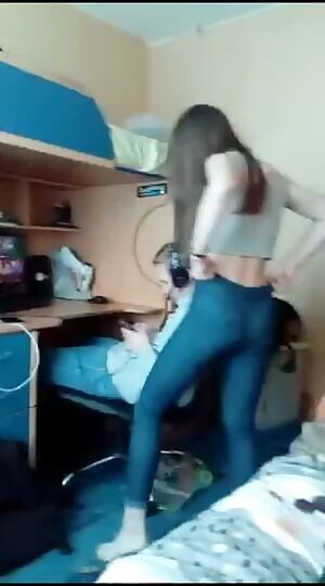 My 19 year old sister is touching her breasts