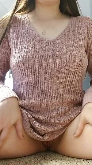 I want your hands under my sweater.