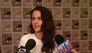 The mics reminded Kristen Stewart of all the times she’s been gangbanged