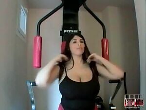 Kerry Marie at the gym
