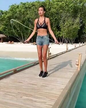 Not sure if these jiggles are casual, but the do need to be seen.