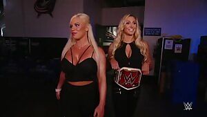 Dana and Charlotte need to team up again. Team Busty Blondes