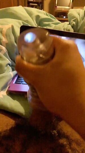 it’s hard to keep still when i’m cumming like this 😅