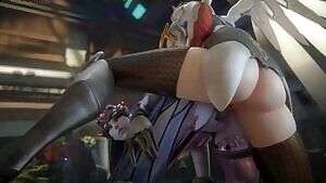 Mercy x Widowmaker,