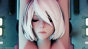 2B vs Robot sound version