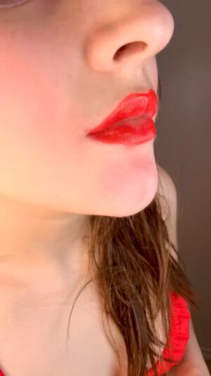 Giantess IRL Cute Long Tongue NSFW