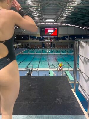 One-Piece Swimsuits Ass Athlete Athletic Booty