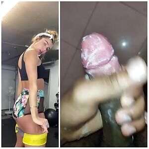 Jerking off to Sommer's fine ass 🍑