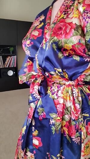 I've got something under this robe for you, wanna take a peek?