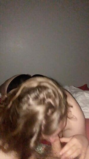 Sucking my cock in between eating my ass. She’s amazing