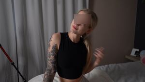 Gloved Ballbusting