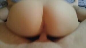 ucking him with my thick ass.