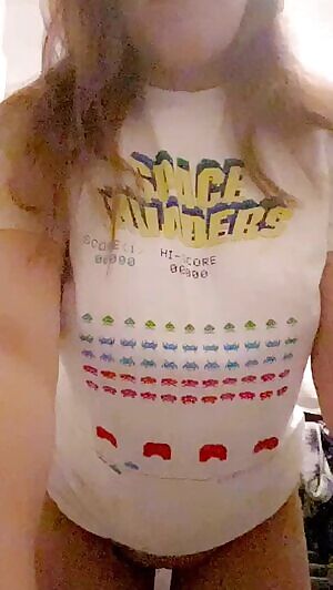 What I’m hiding under my space invaders