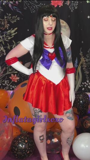 Looner Balloons Brunette Cosplay Femdom