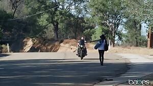 Ashley Adams Sex on Motorcycle