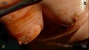 To keep the turkey moist during roasting, you can baste occasionally with the pan drippings or with melted butter. Use a turkey baster, or bulb baster, to pull the juices from the pan, then squeeze out over the turkey. If you don't have a baster, just use a spoon or a brush.